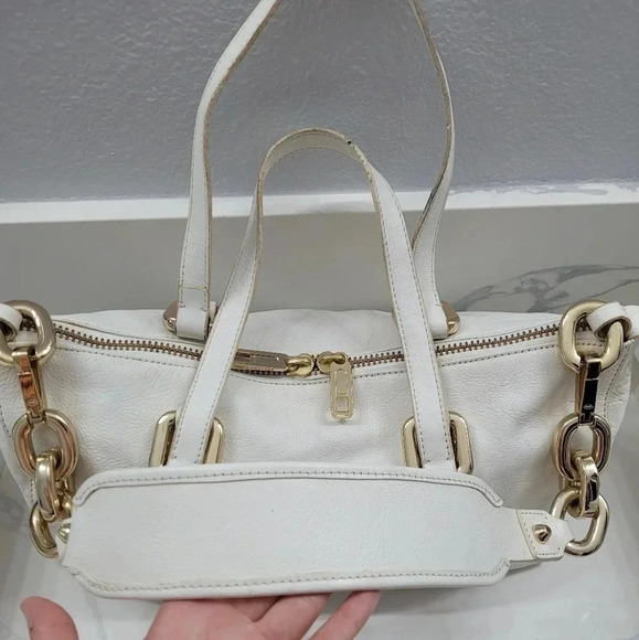 Juicy Couture 100% Genuine Cowhide Leather Satchel - Picture 6 of 16